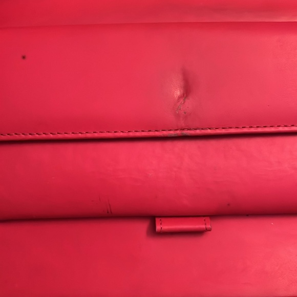 LOUIS VUITTON Rare Fuchsia Monogram Vernis Wallet- Preowned - Picture 12 of 13